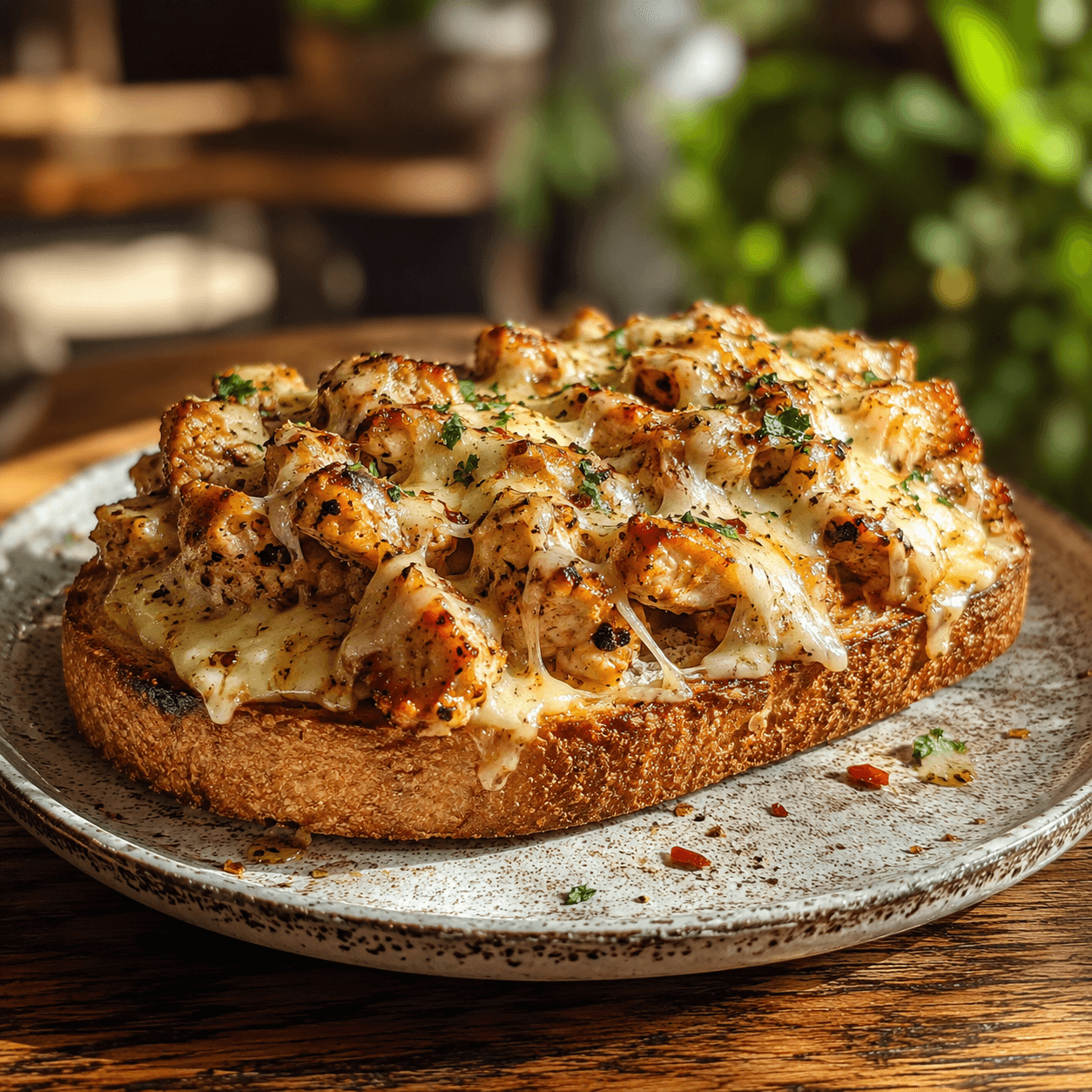 Chicken Toast at USCO Cafe in Shahpur Jat