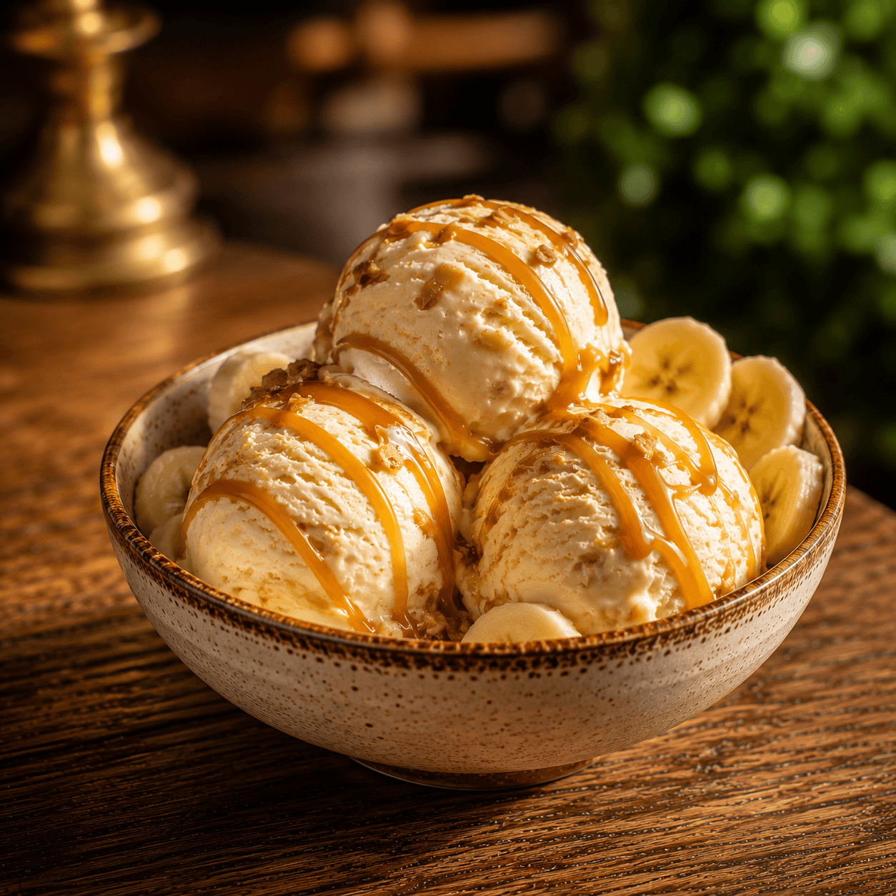 Banana Caramel Ice Cream at USCO Cafe in Shahpur Jat