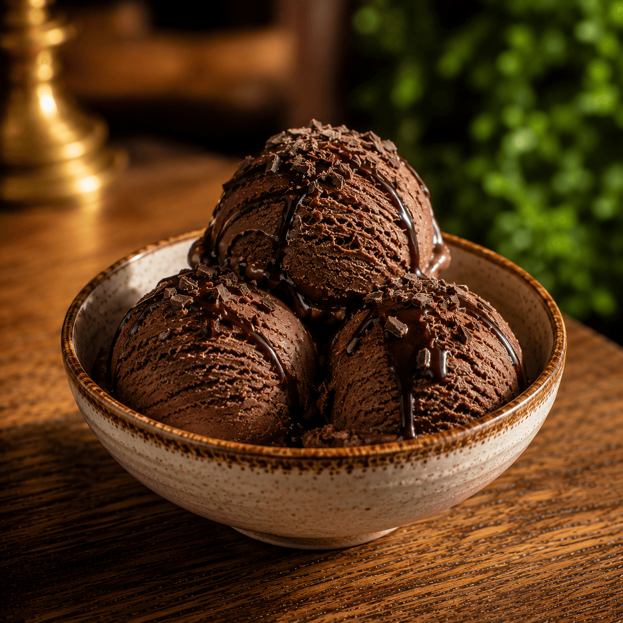 Dark Chocolate Ice Cream at USCO Cafe in Shahpur Jat