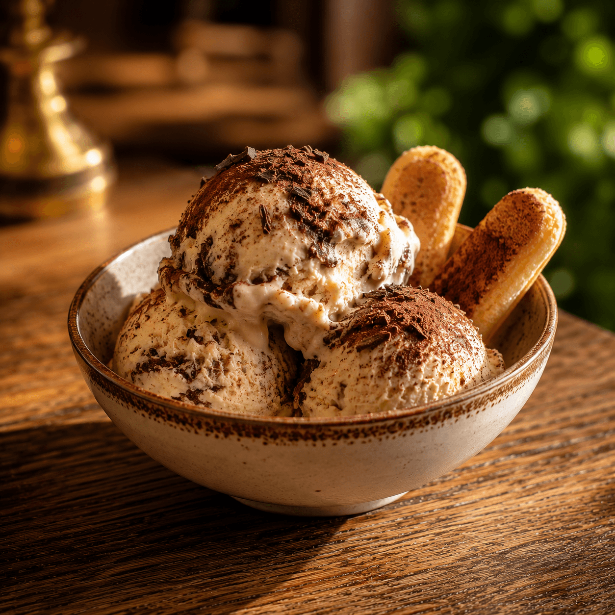 Tiramisu Ice Cream at USCO Cafe in Shahpur Jat