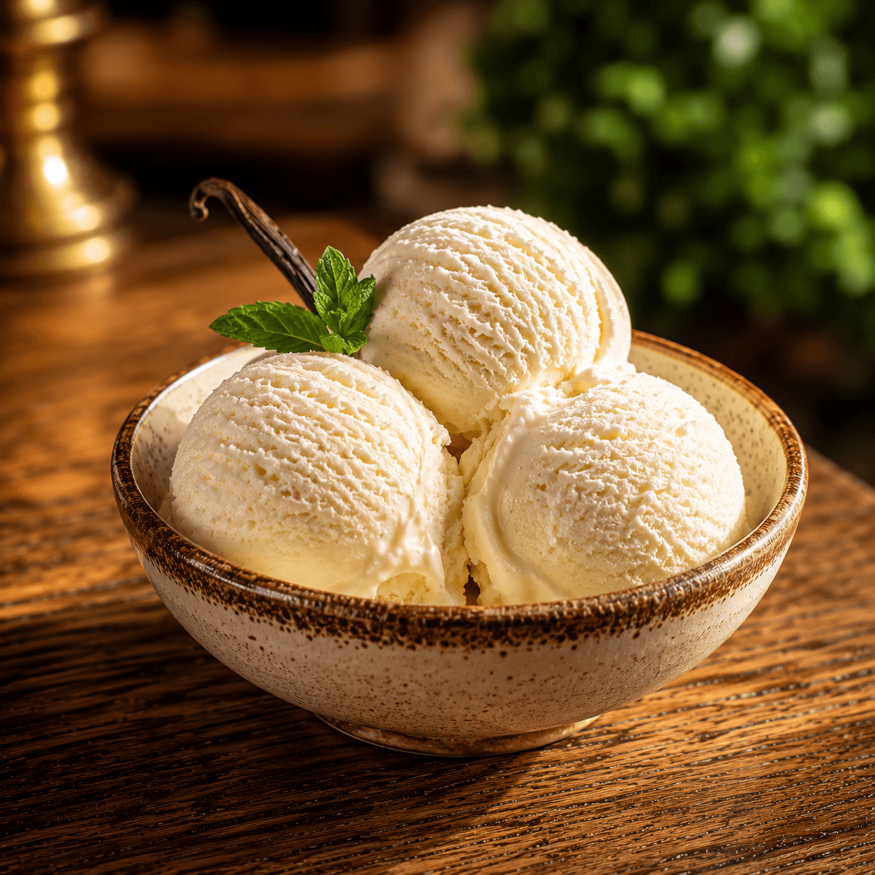 Vanilla Ice Cream at USCO Cafe in Shahpur Jat