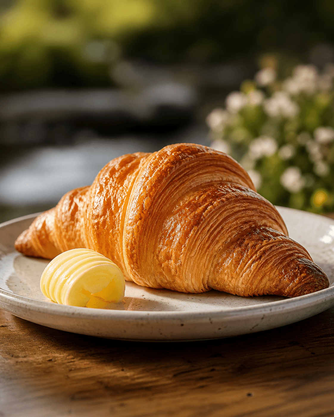 Croissant with Butter