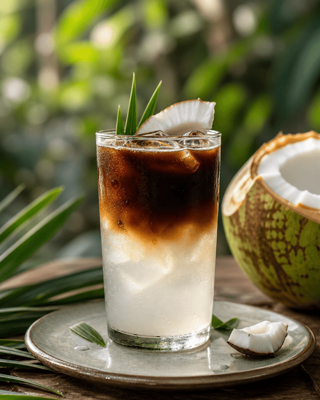 Fresh Coconut Americano